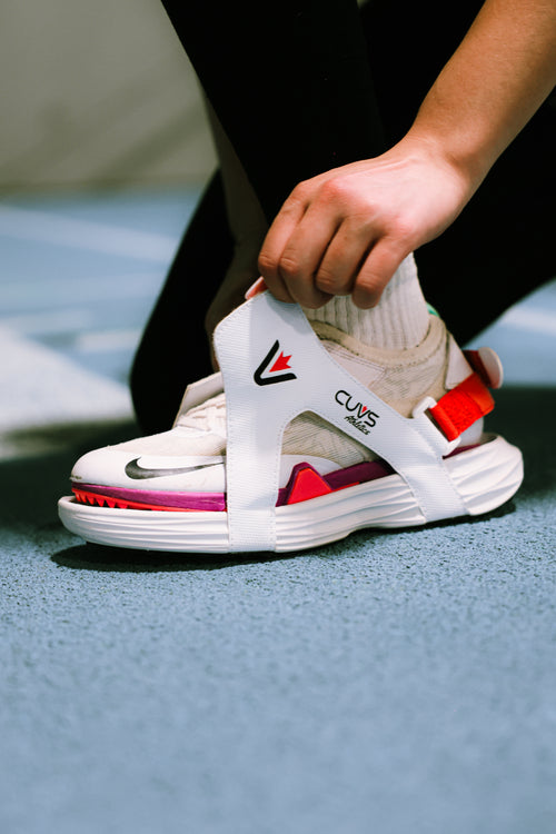 CV1 track spike covers by CUVS Athletics